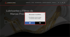 Desktop Screenshot of lubrifiltros.com